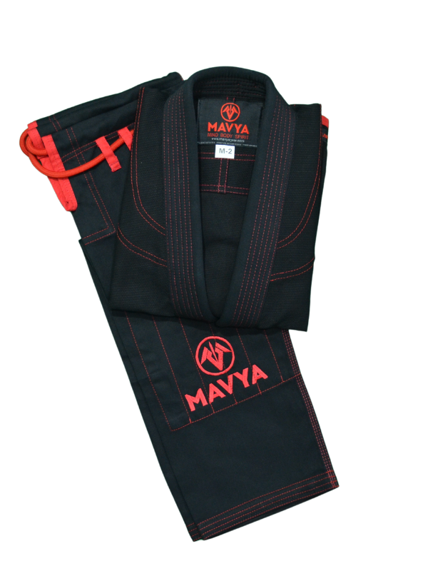 Mavya Club Series Kids BJJ Gi (Black)